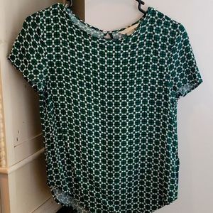 H&M short sleeve blouse